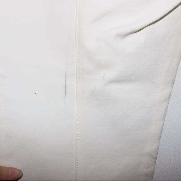 Tory Burch | Cream Straight Leg Dress Pants Size 12 - Picture 11 of 15
